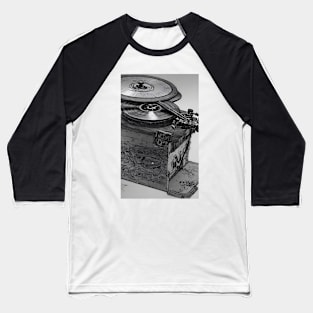 Record Player 1 Baseball T-Shirt